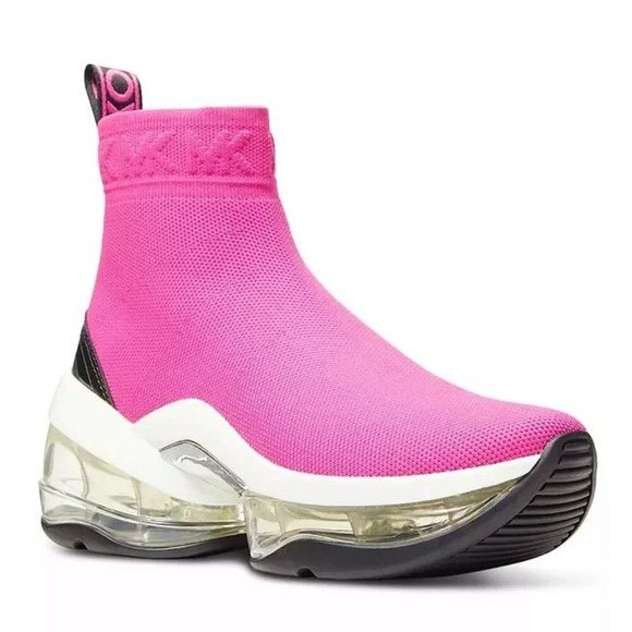 Michael Kors Women's Olympia Extreme Sock Bootie Sneakers Size 7.5 (MSRP $278) - Picture 1 of 10